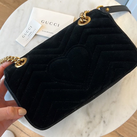 Velvet Gucci Mormont bag - Picture 7 of 9